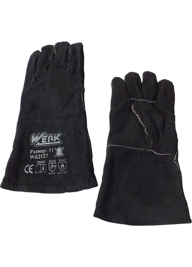 Захисні рукавиці WE2127 (59377) Werk (292310272)