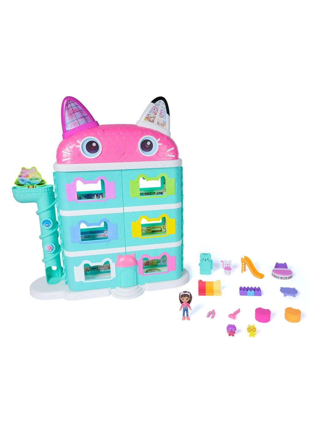 Кукольный домик Габби в кино: Игровой набор "Беспоконый домик Габби" Gabby's Dollhouse (365876242)