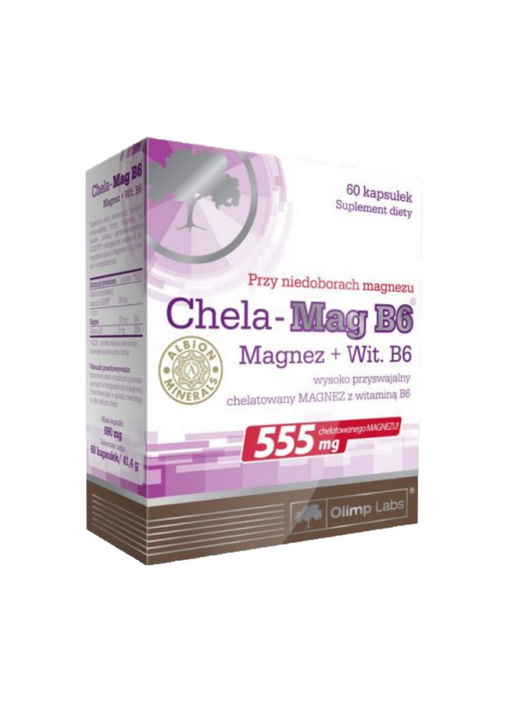 Витамины и минералы Chela-Mag B6, 60 капсул Olimp (294930059)
