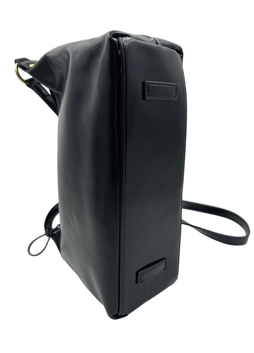 Сумка женская кожаная черная гладкая ZR6910_black No Brand (401629018)