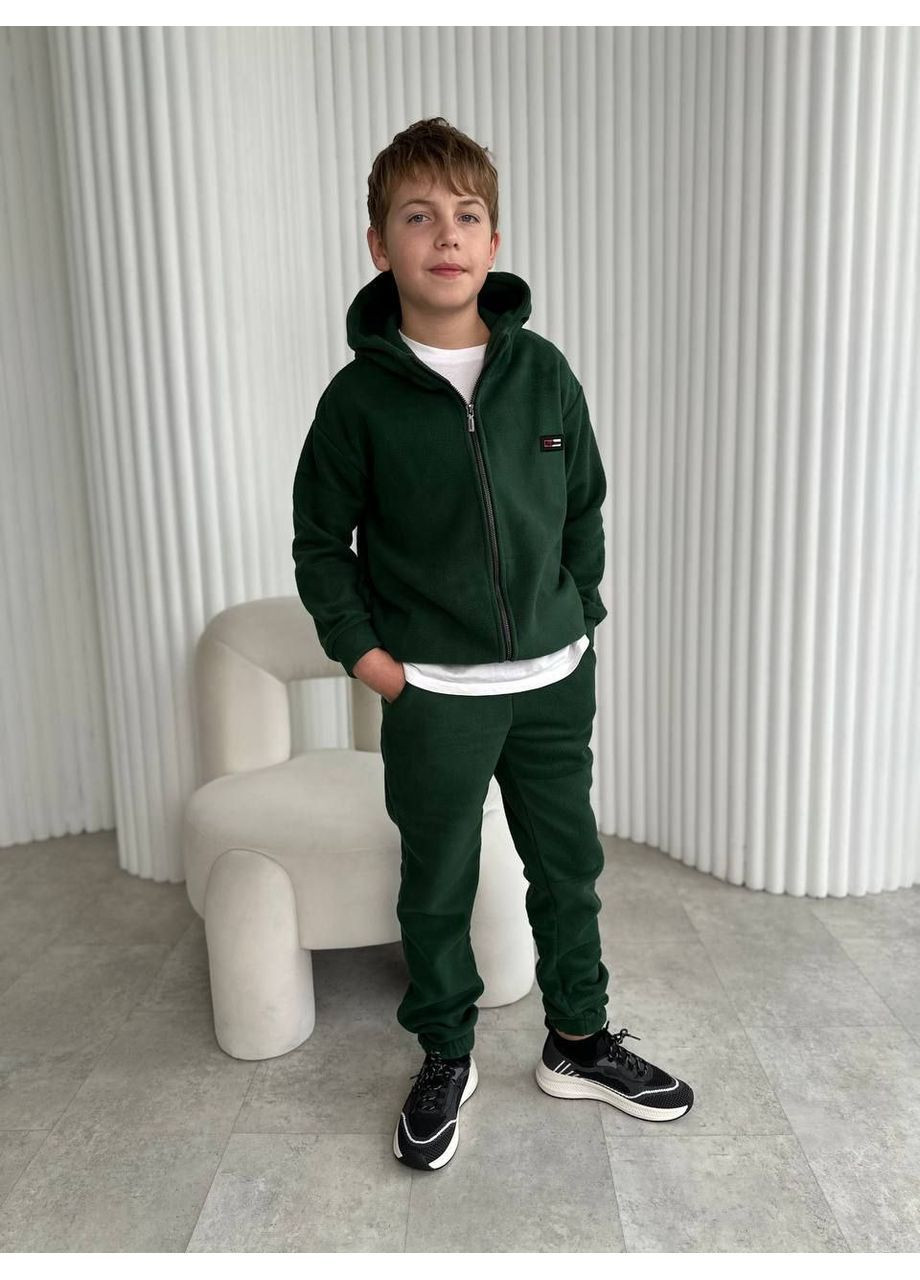 Флисовый детский костюм на змейке No Brand (369626723)