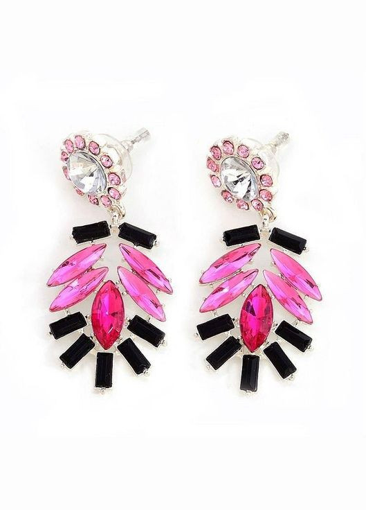 Вечерние серьги в стразах Fashion Jewelry (336950585)