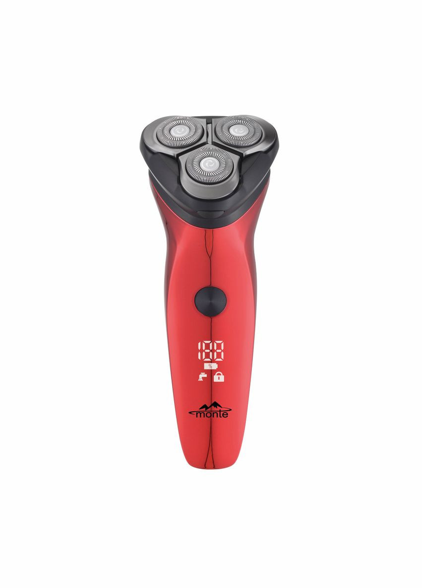 Електробритва MT-5006-Red 5 Вт червона Monte (364106632)