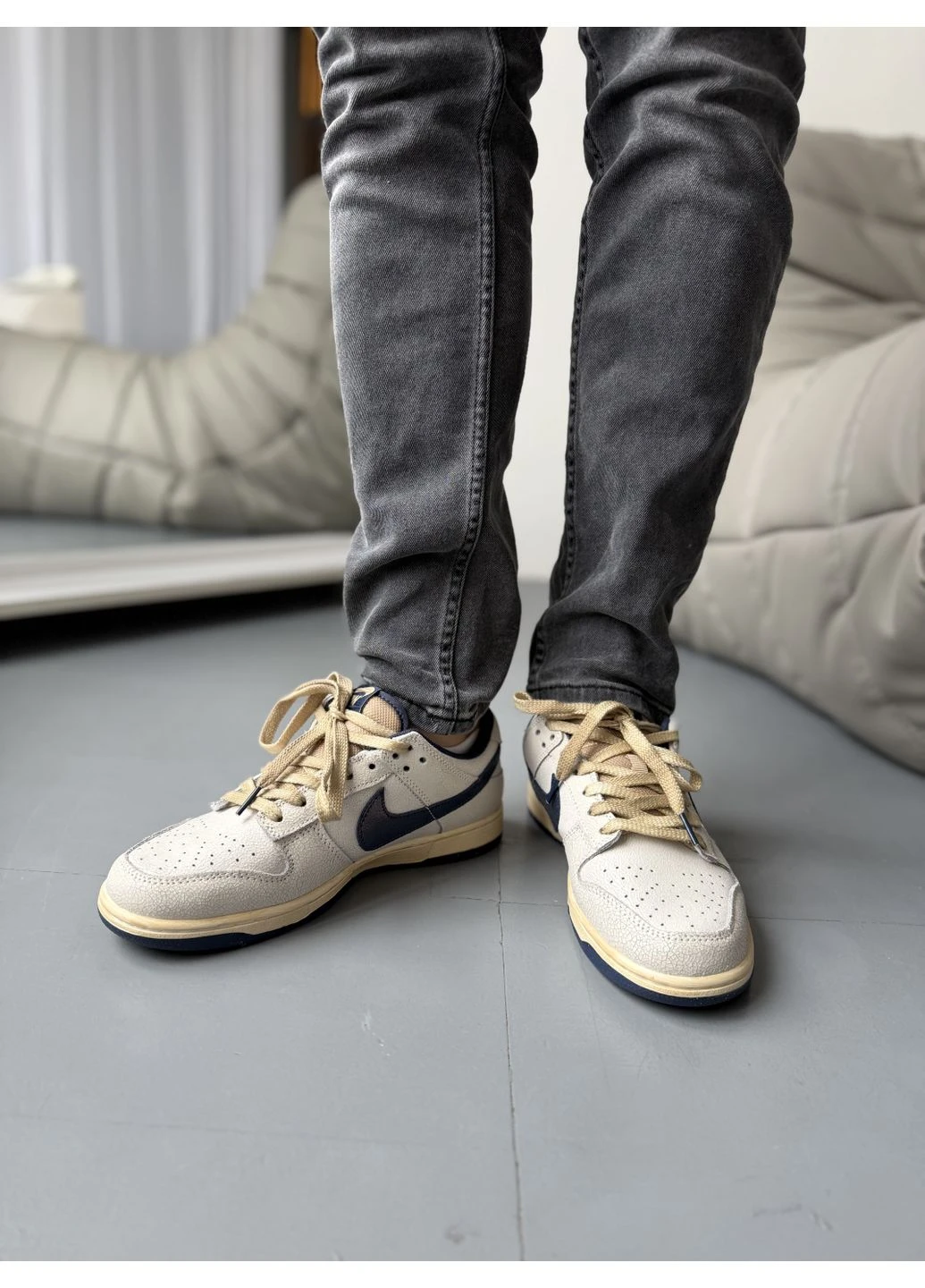 Цветные летние кроссовки nike dunk low stranger things phantom найк данк No Brand