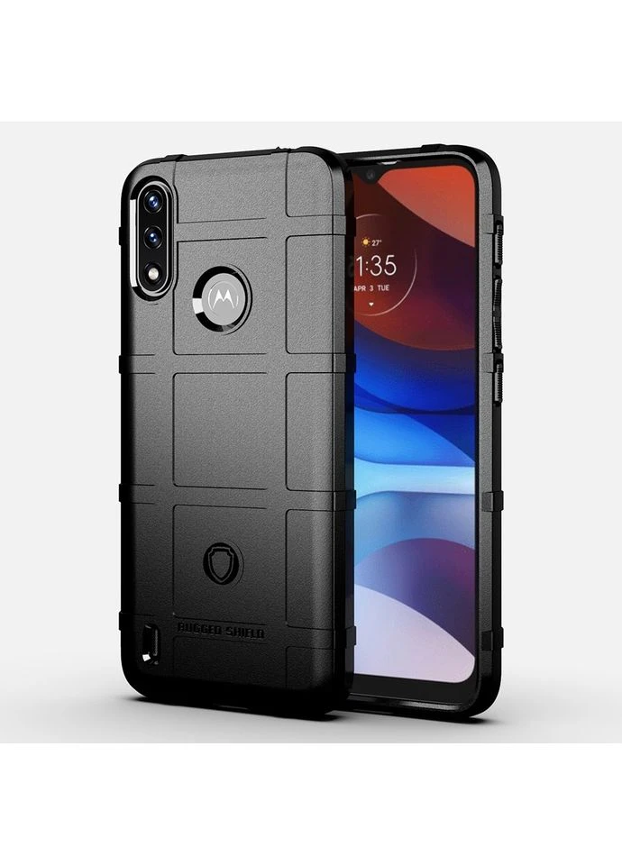 Чохол Rugged Shield для Motorola E7 Power / E7i Power Black Lenuo (361904042)