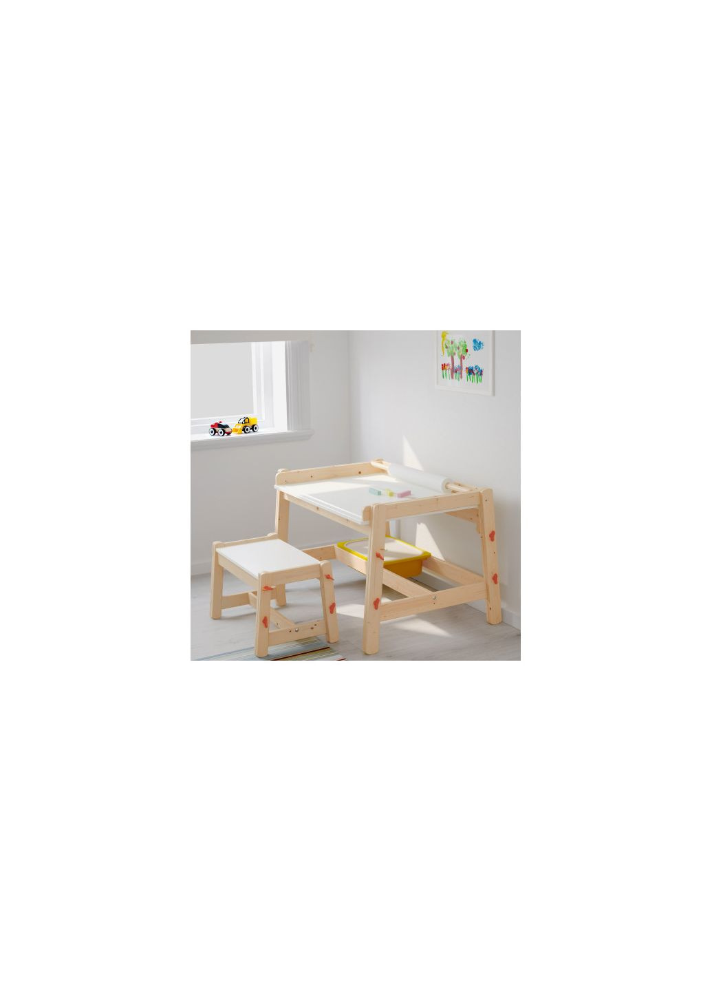 Дитячий письмовий стіл регульована висота IKEA (272150187)