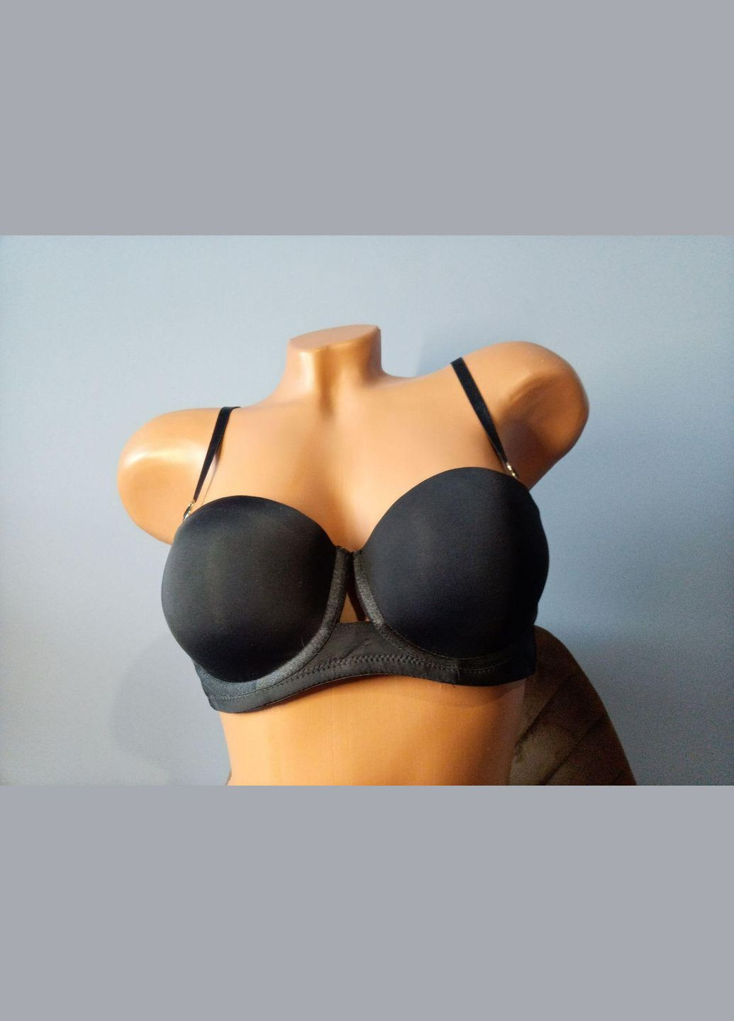 Чорний бюстгальтер чашка с (3) анжеліка пуш-ап FNNISS з кісточками
