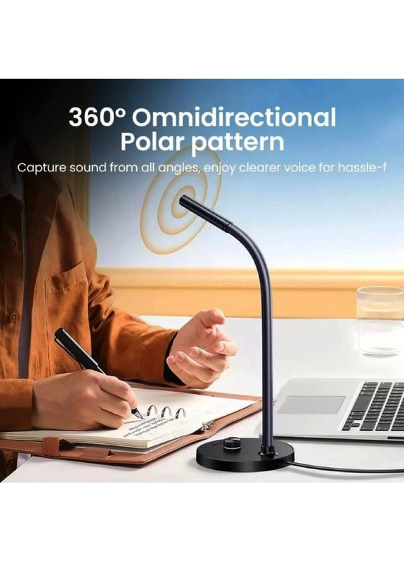 Настольный микрофон Desktop USB Microphone(UGR-90416) (UGR-90416) Ugreen CM564 (372681054)