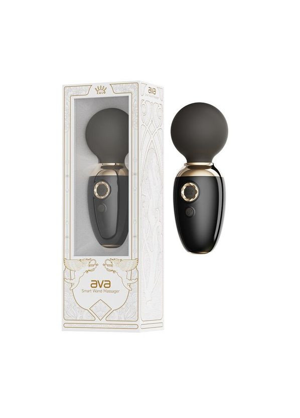 Смарт-вибромассажер – AVA Obsidian Black, 8 режимов, подогрев, очень мощный и компактный Zalo (369952971)