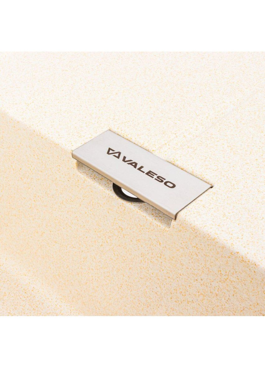 Гранитная мойка для кухни 6250 ZIRKONE матовый Песок Valeso (342069521)