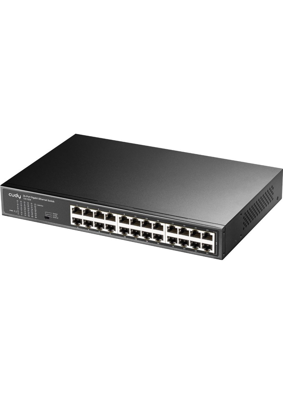 Комутатор GS1024, 24 портовий Gigabit Metal Switch Cudy (314980241)