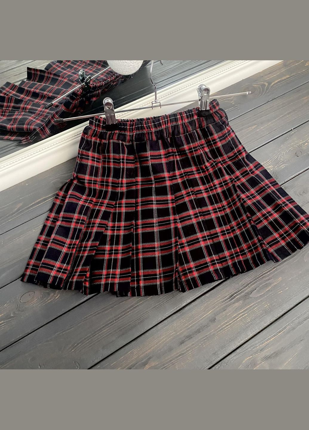 Спідниця теніска Чорна IRmAS в складку (346392936)