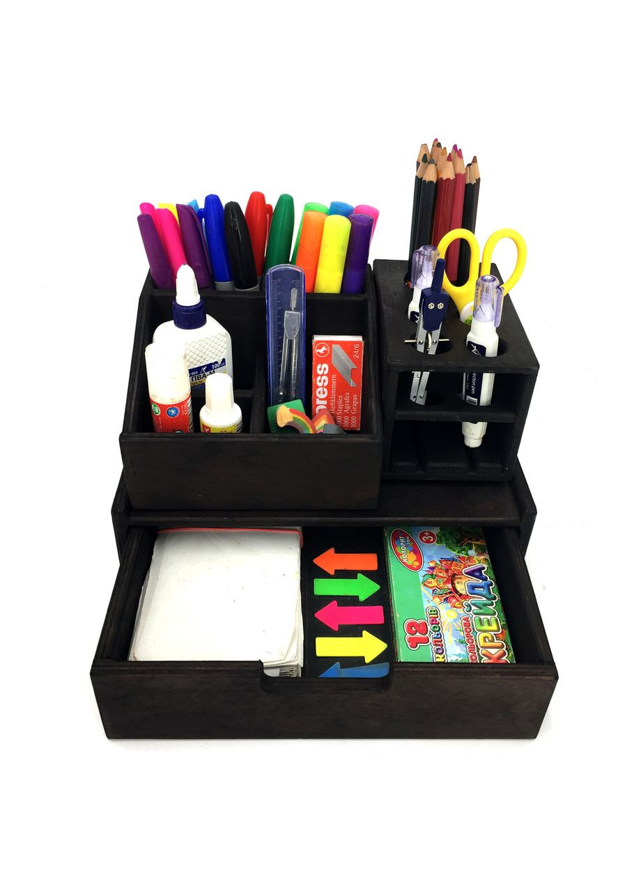 Органайзер настільний з дерева Аспен венге (КНЦ-007412) No Brand (328226620)