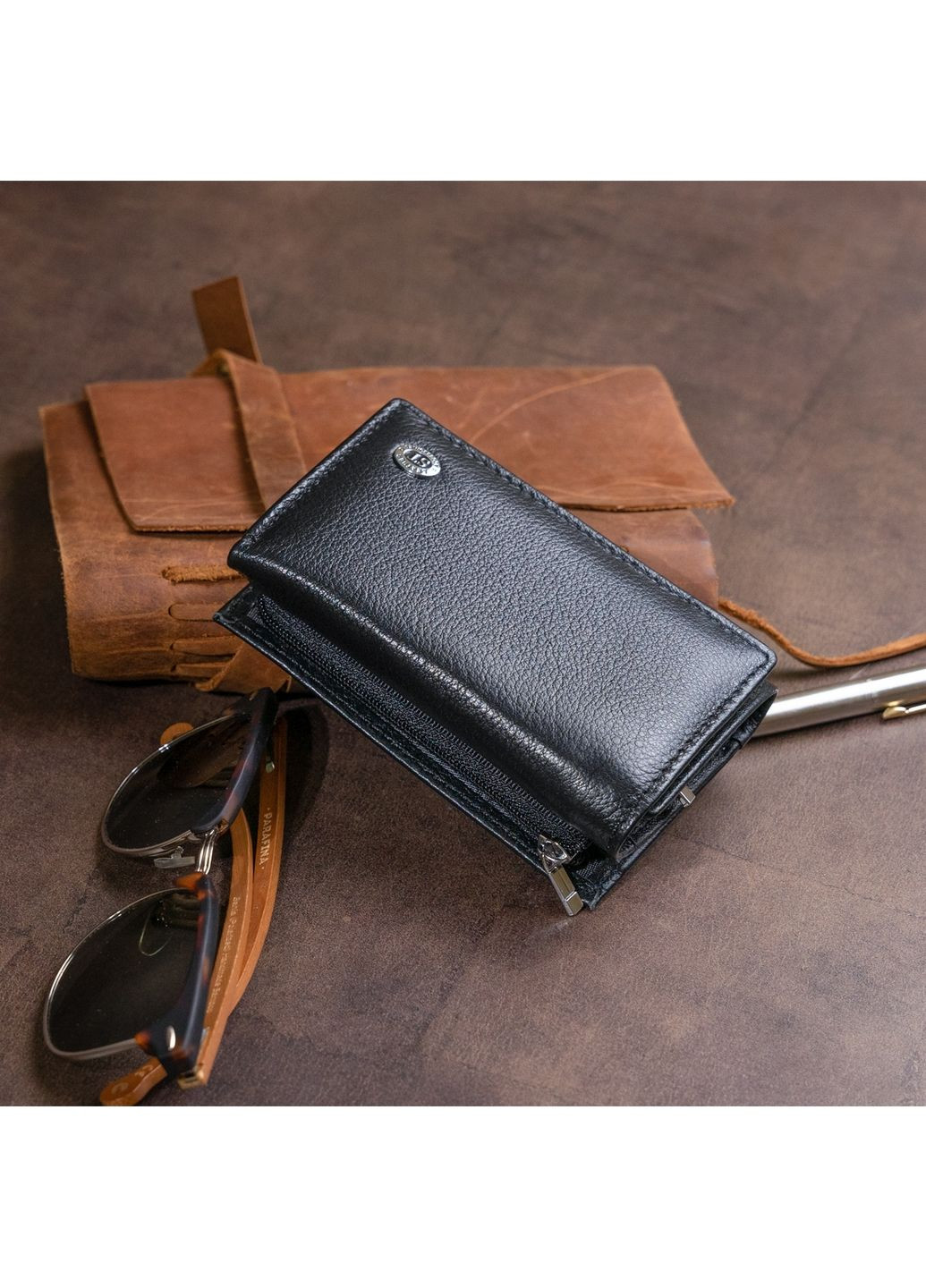 Жіночий шкіряний гаманець st leather (282587310)