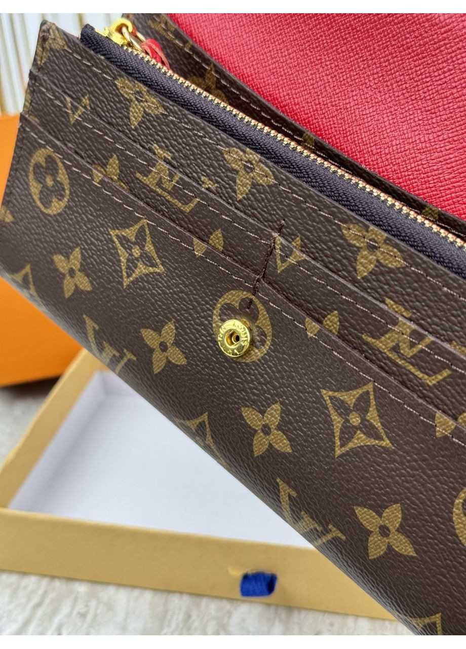 Кошелек Louis Vuitton конверт большой розовый овал LUX качество No Brand (366725632)