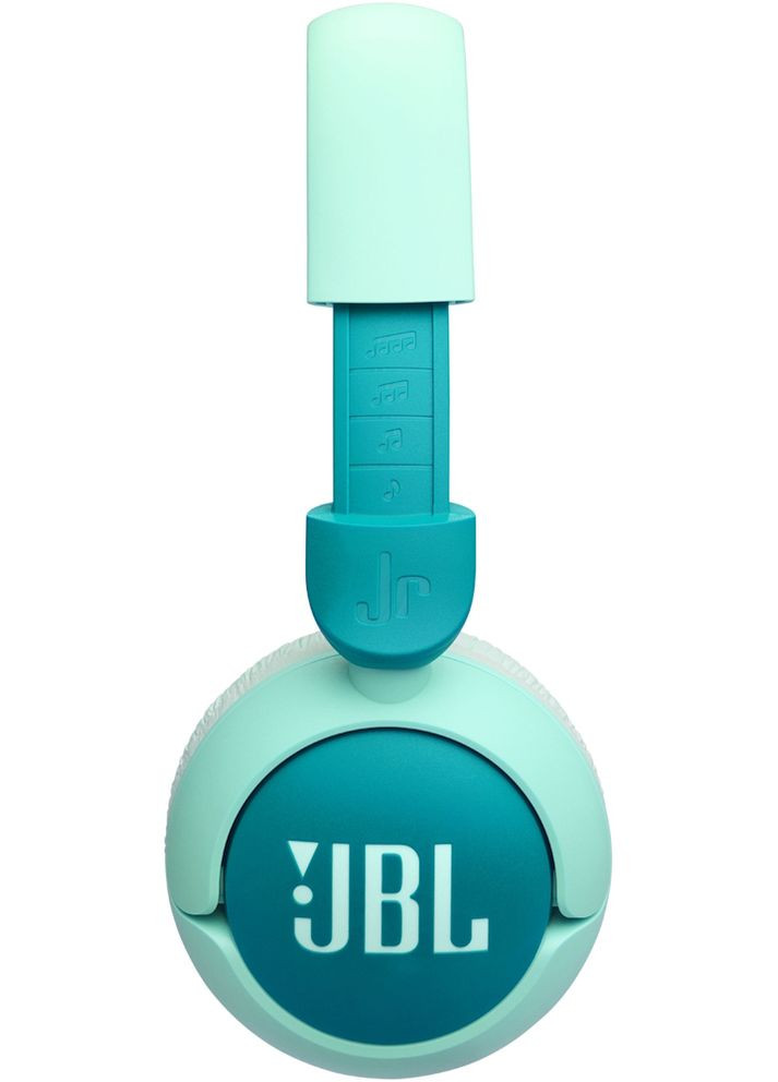 Навушники бездротові JR 320BT, Green, Bluetooth, мікрофон, акумулятор 500 mAh, дитячі (JBLJR320BTGRN) JBL (315759658)
