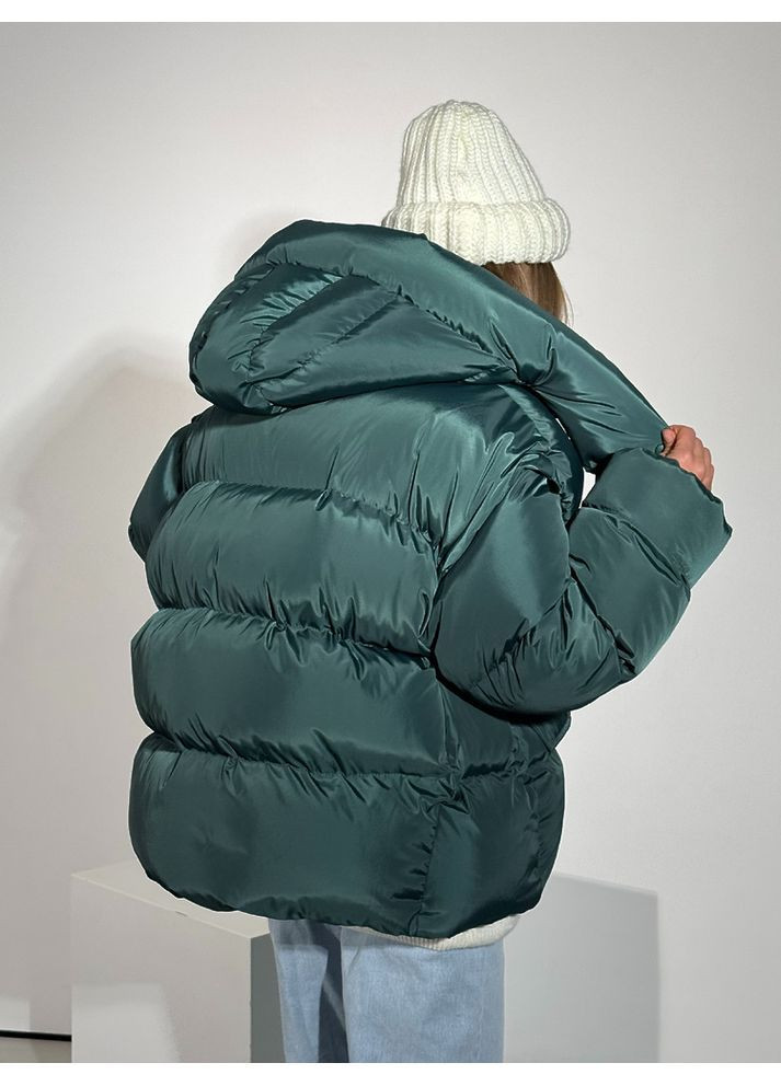 Смарагдова куртка transformer колір смарагд milirud