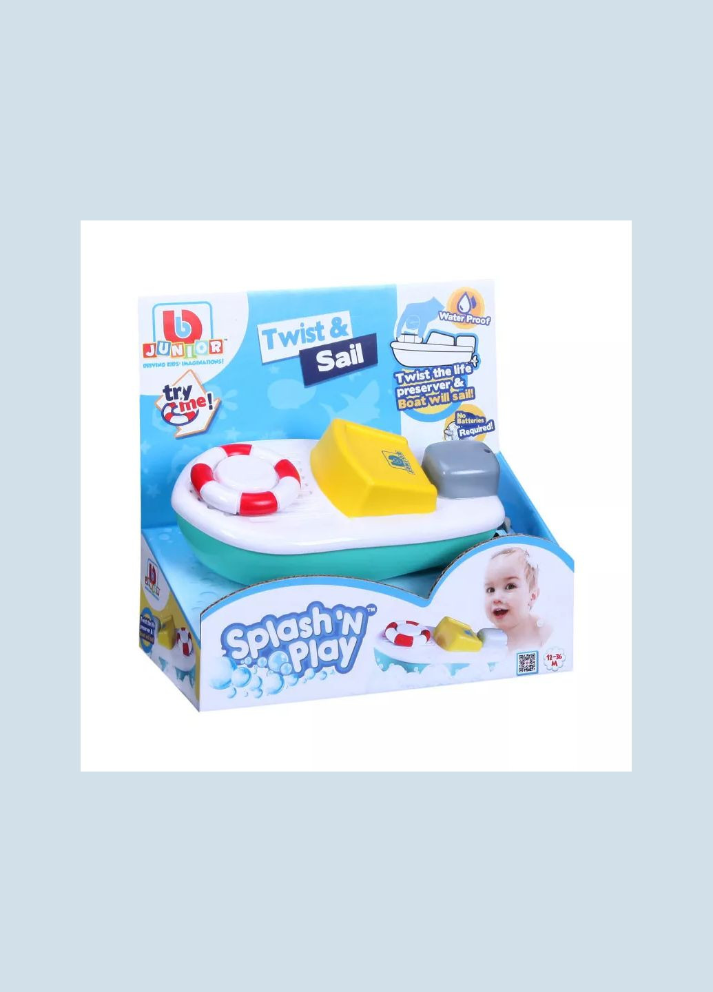 Іграшка для води Splash 'N Play - човен Twist & Sail 16-89002 Bb Junior (333252546)