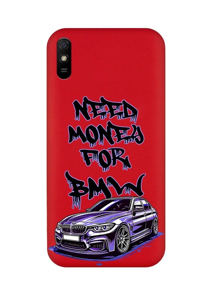 Матовый чехол на Xiaomi Redmi 9A Хочу БМВ (принт 386) CASE CONTROL (360678683)