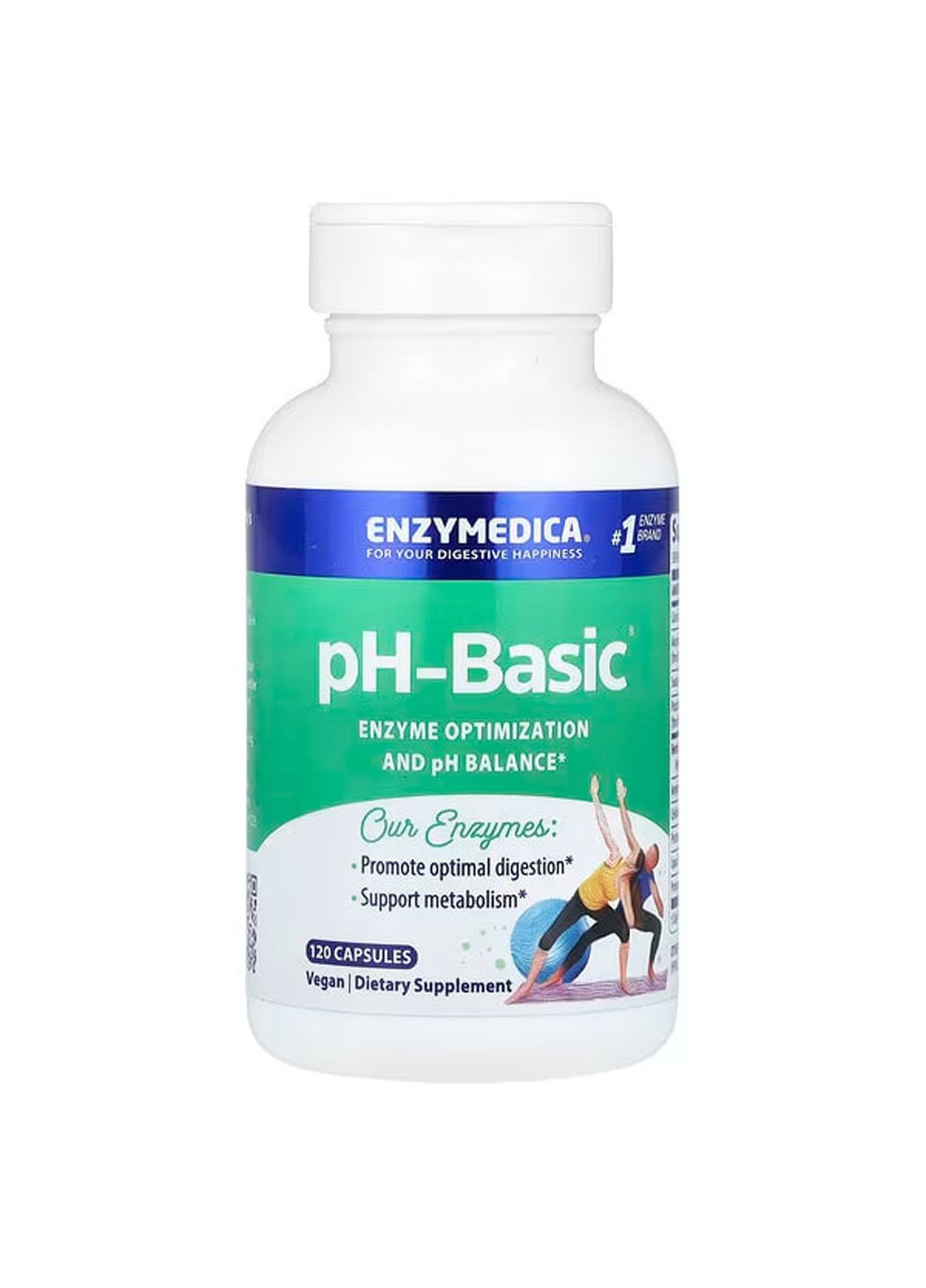 Ферменти рН баланс, pH-Basic,, 120 капсул Source Naturals (356180142)
