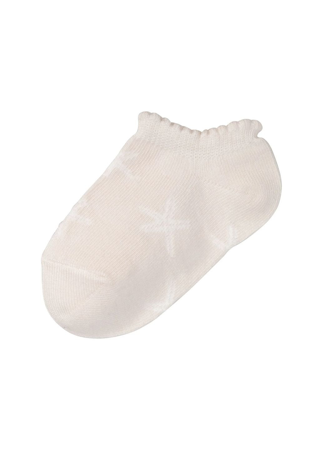 Пудровые носки из органического хлопка для девочки (уп.5 шт) короткие 23-26 Lupilu однотонные всесезон (322317395)