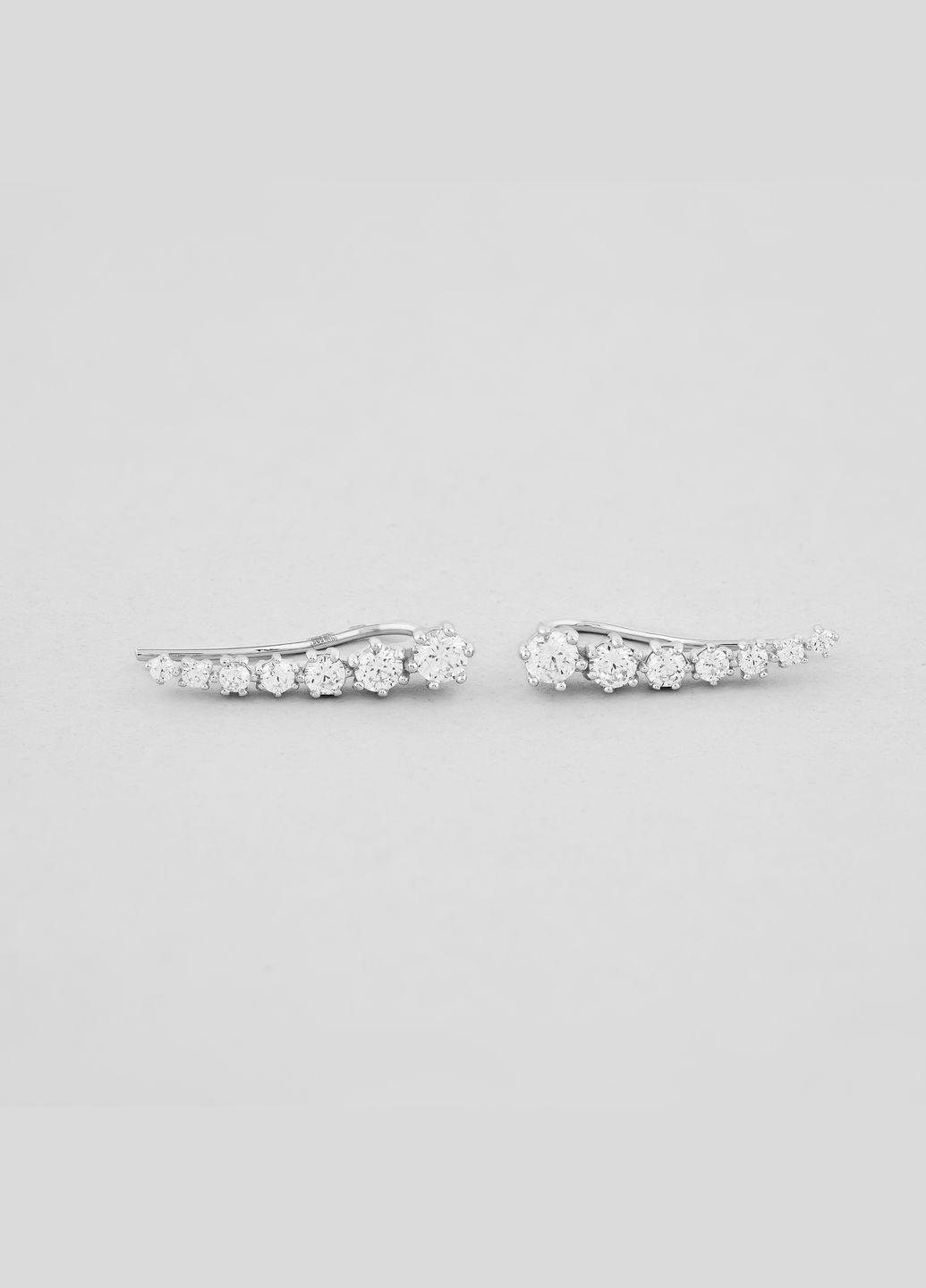 Серьги Блестящая аура Minimal (338795147)