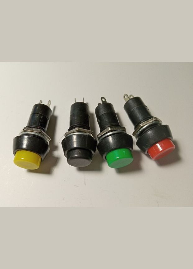 Кнопка кольорова з фіксацією КСФ-95 РВ 1320 РВ No Brand (323147280)