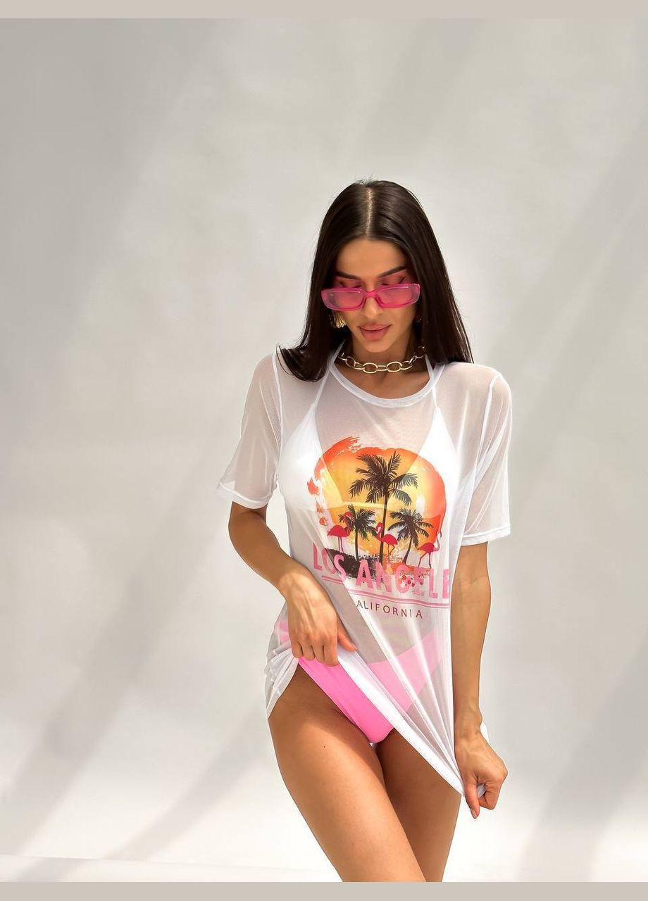 Розовый демисезонный купальник раздельный раздельный No Brand