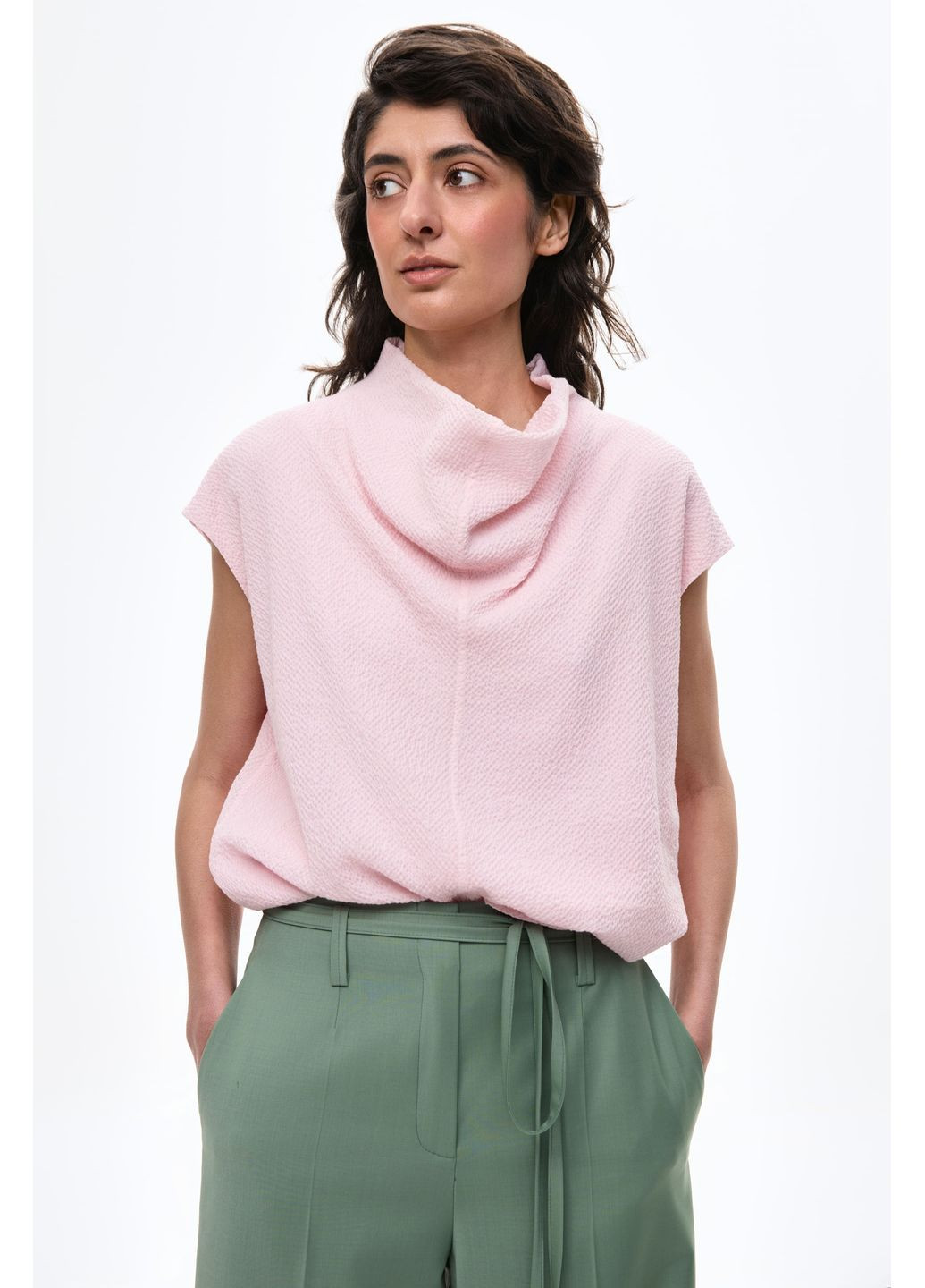 Рожевий топ I Am Elise Top in Blush Pink (366028099)