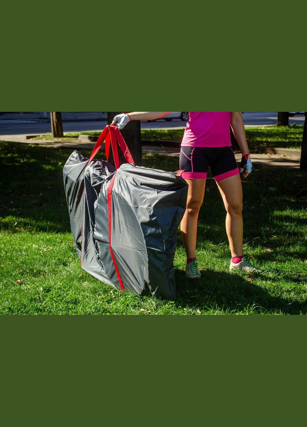 Сумка для перевезення велосипеда, велочохол Bike-Components М2-29, з відділенням для колеса Active Bike (324626848)