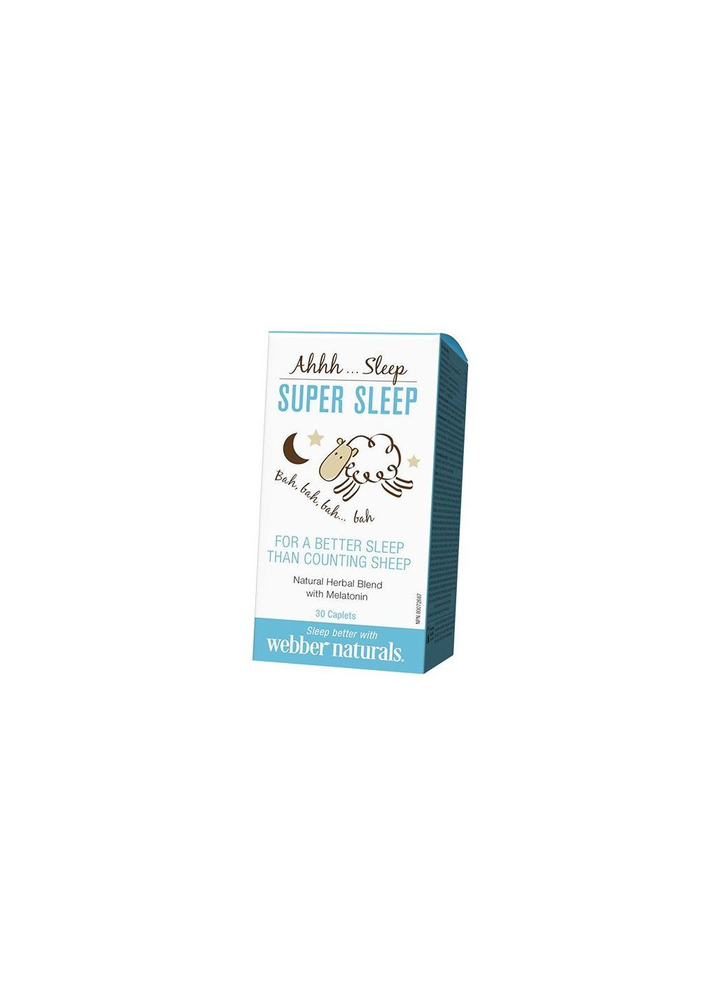 Вітаміни від безсоння, Super Sleep, 30каплет (72485007) Webber Naturals (322729265)
