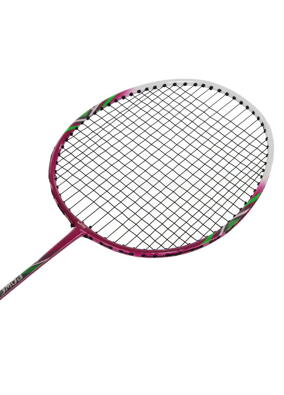 Набір для бадмінтону 2 ракетки SPEED AND (сталь, Рожевий) (WNX-372_Рожевий) Power Pro (361437402)