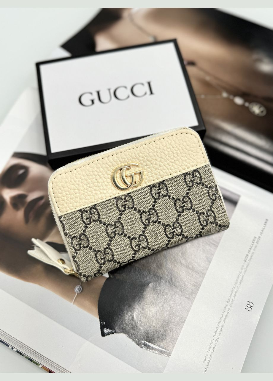 Кошелек женский молочный мини No Brand (322464353)