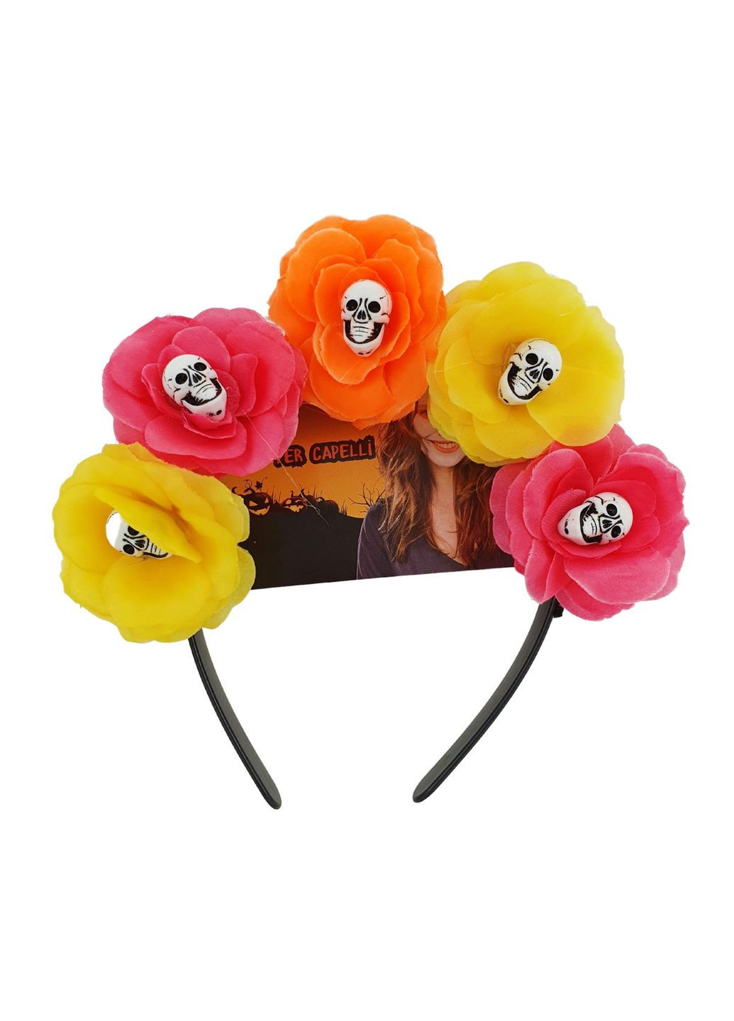 Обруч — вінок на Гелловін, обідок прикраса Halloween (363043652)