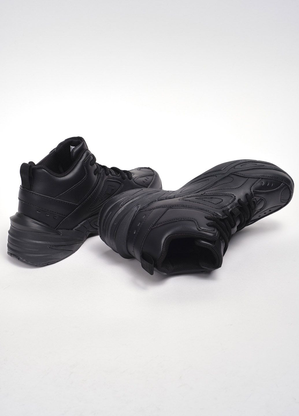 Чорні осінні кросівки жіночі на флісі 341985 Power