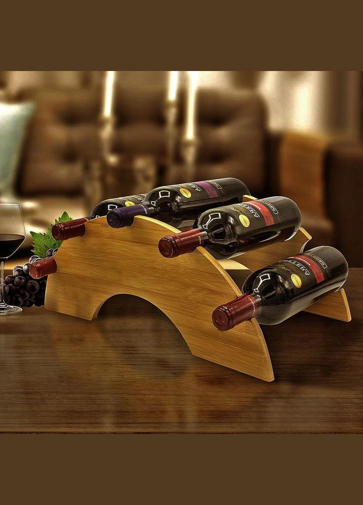 Настільна винна полиця Енслі 5 сієна (ВПС-500905) No Brand (327846169)