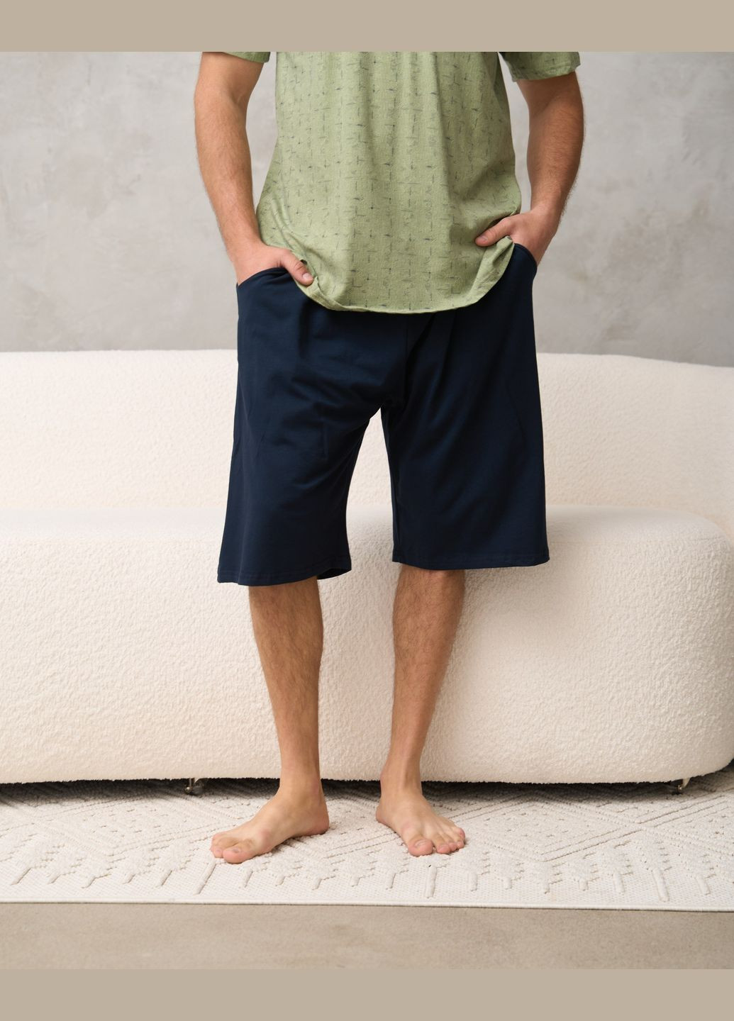 Мужской комплект футболка с шортами Tom John (304369473)