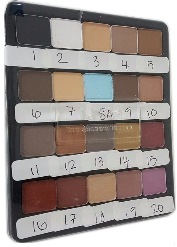 Набір тіней (Тестер) 20 Color Eyeshadow Tester Palette The Runway Colletion ES0120 NYX Professional Makeup (279364396)