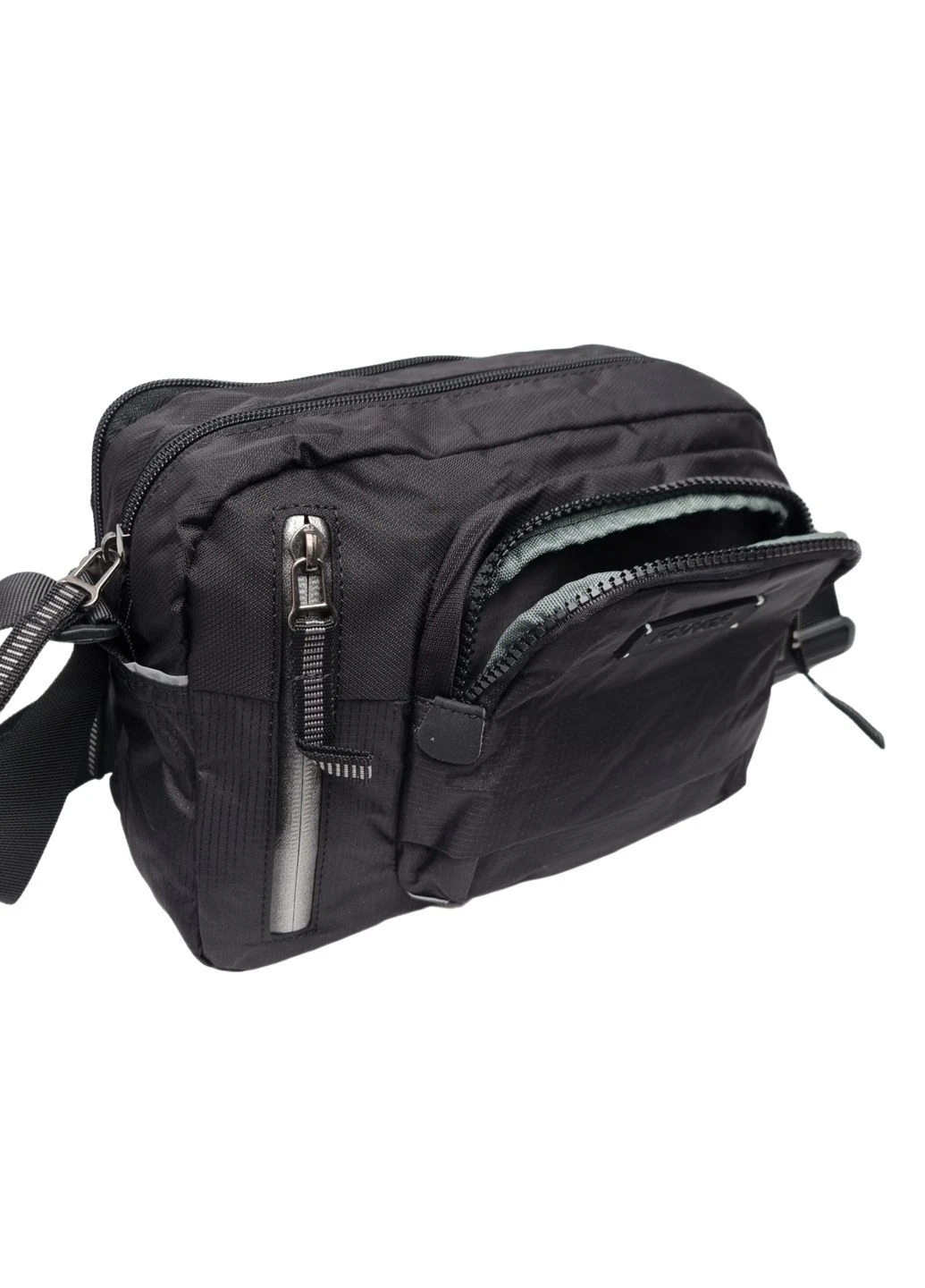 Сумка-месенджер cross body чорна 2866-18 black Fouvor (376385756)