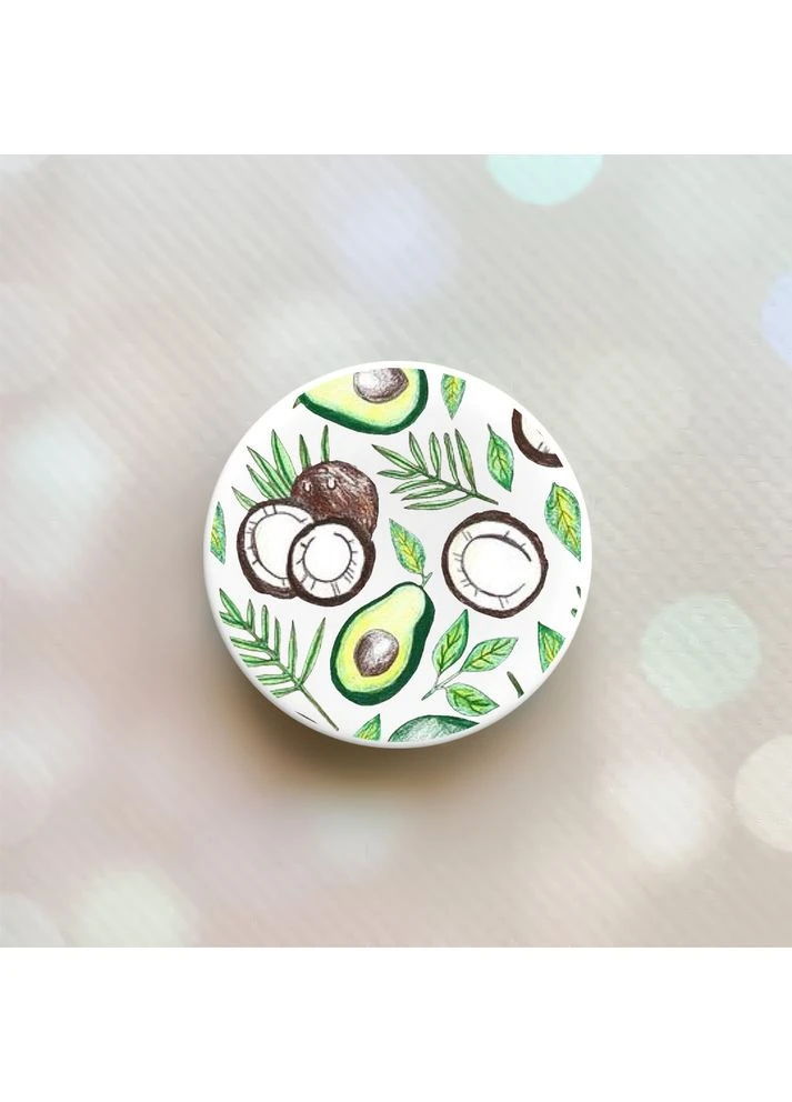 Держатель для смартфона / планшета попсокет Popsocket:: Авокадо и кокос (принт 303) Creative (360712723)