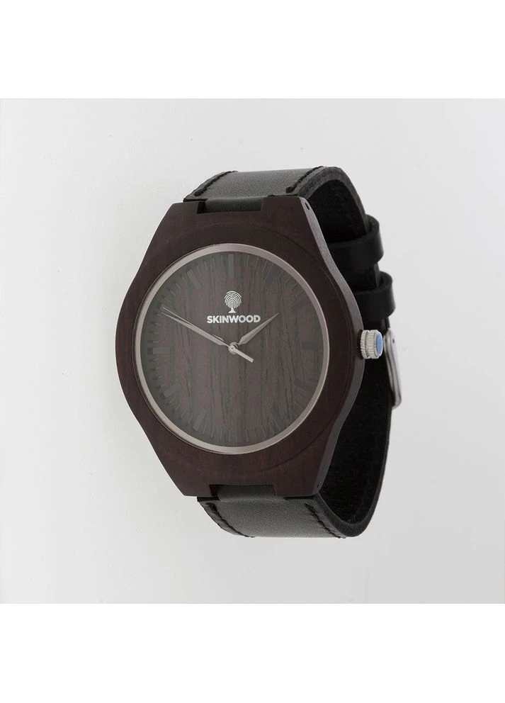Наручний годинник з дерева Black SkinWood (396756991)