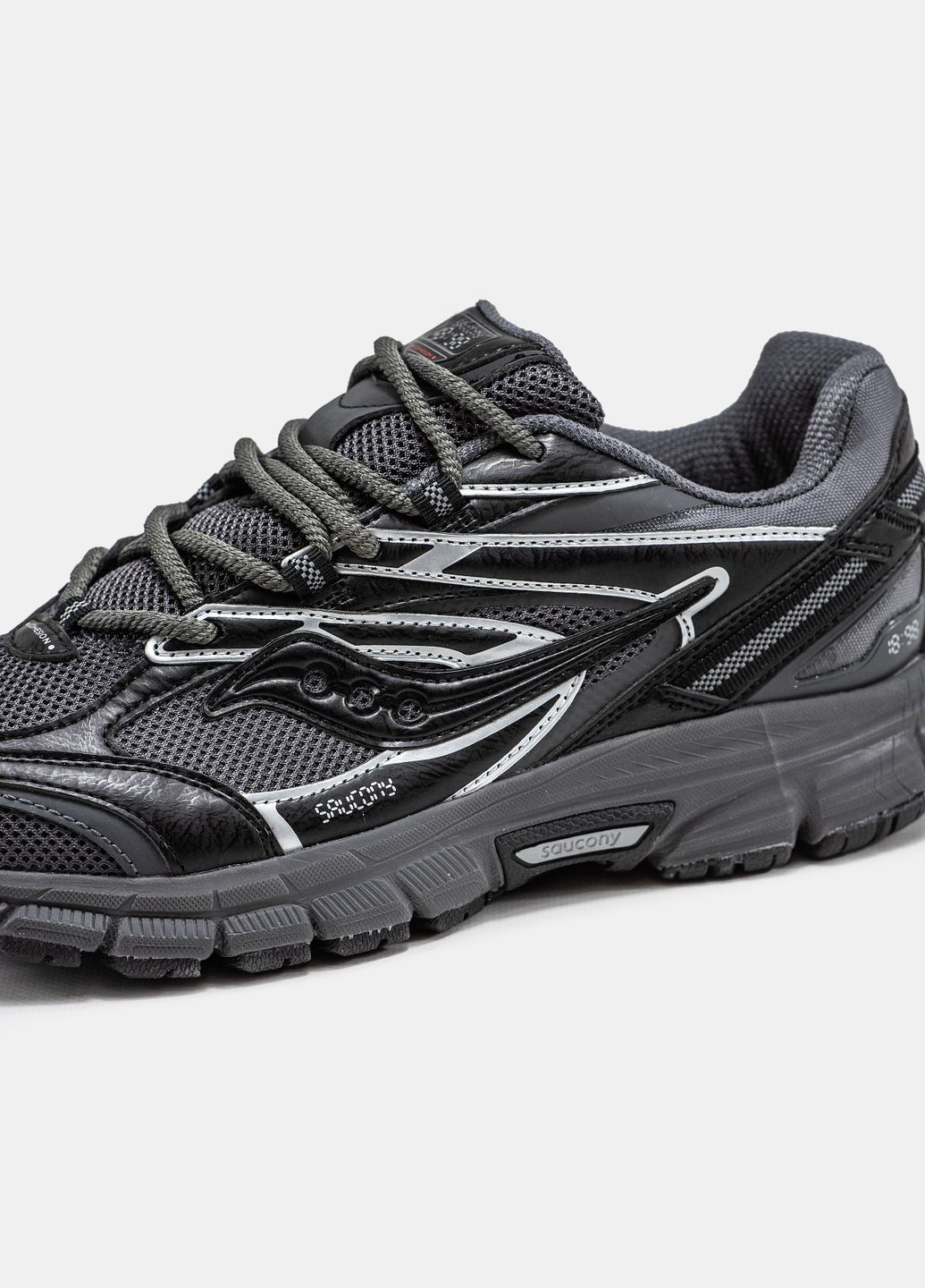 Серые летние черные мужские кроссовки ✅ No Brand