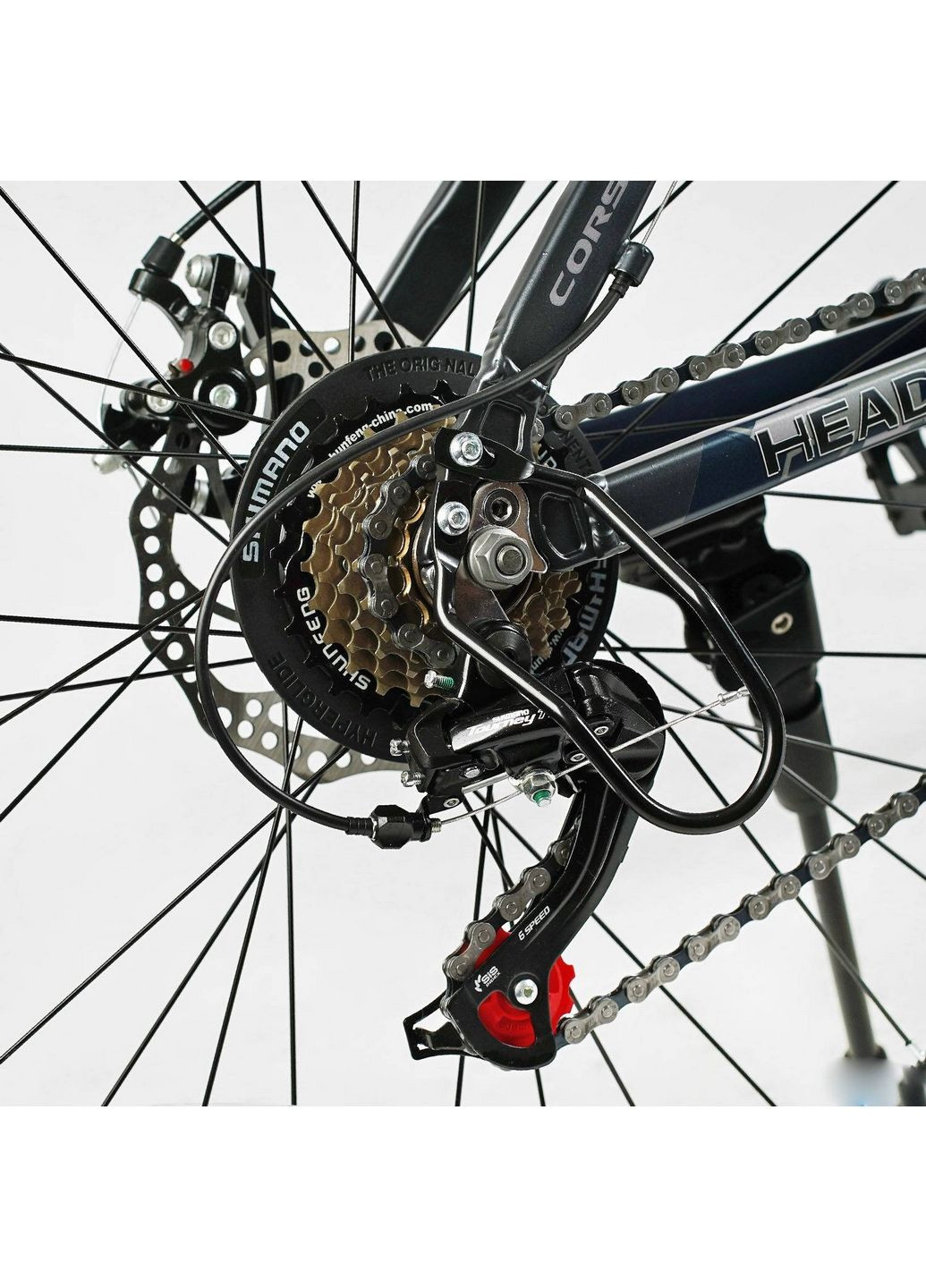 Велосипед спортивний, "HEADWAY", 21 швидкостей, алюмінієва рама, перемикачі Shimano Corso (288185609)