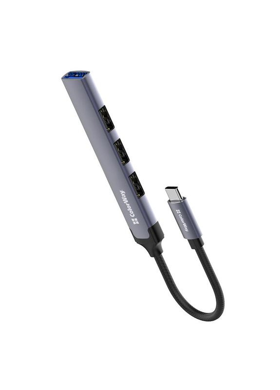 USB-хаб СolorWay USB Type-C 4-в-1 (CW-HUB04) Colorway (336957362)