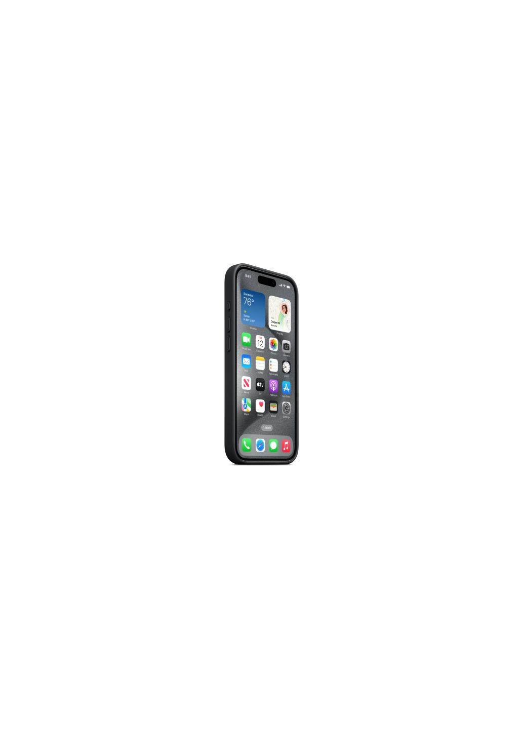 Чехол для мобильного телефона (MT4H3ZM/A) Apple iphone 15 pro finewoven case with magsafe black (275078986)