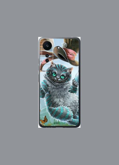 Чехол на Xiaomi Redmi 13C Чеширский Кот 2 "3993u-3410-2448" Endorphone (366063540)
