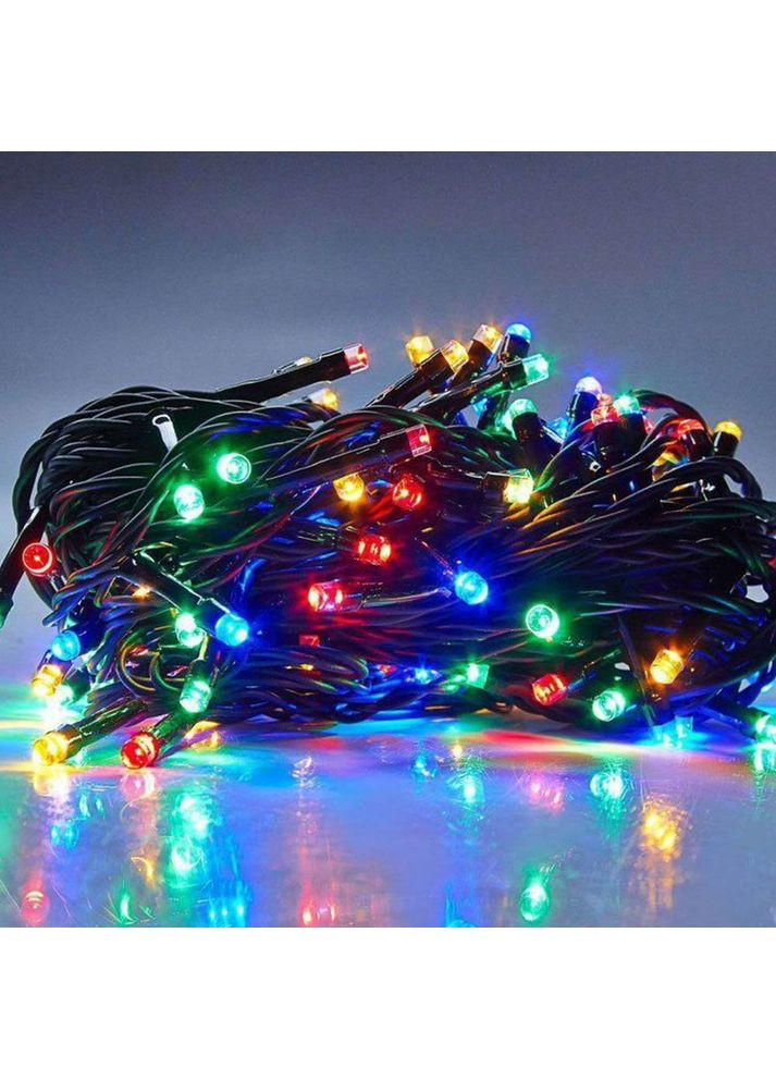 Светодиодная гирлянда 50 LED 8 функций 5 м Разноцветная (CW-G-50L5VMC) Colorway (322445629)