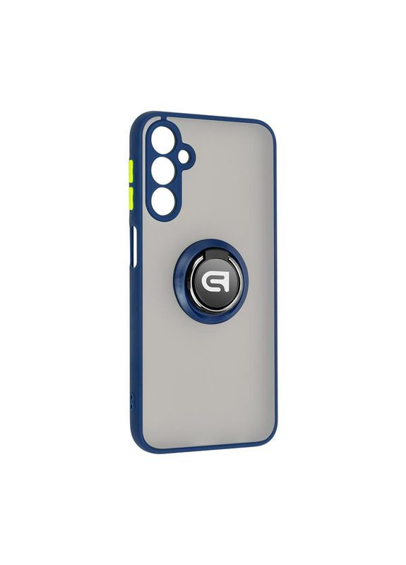 Чехол-накладка Frosted Matte Ring для Samsung Galaxy A24 4G SM-A245 Navy Blue (ARM68897) ArmorStandart (341490313)