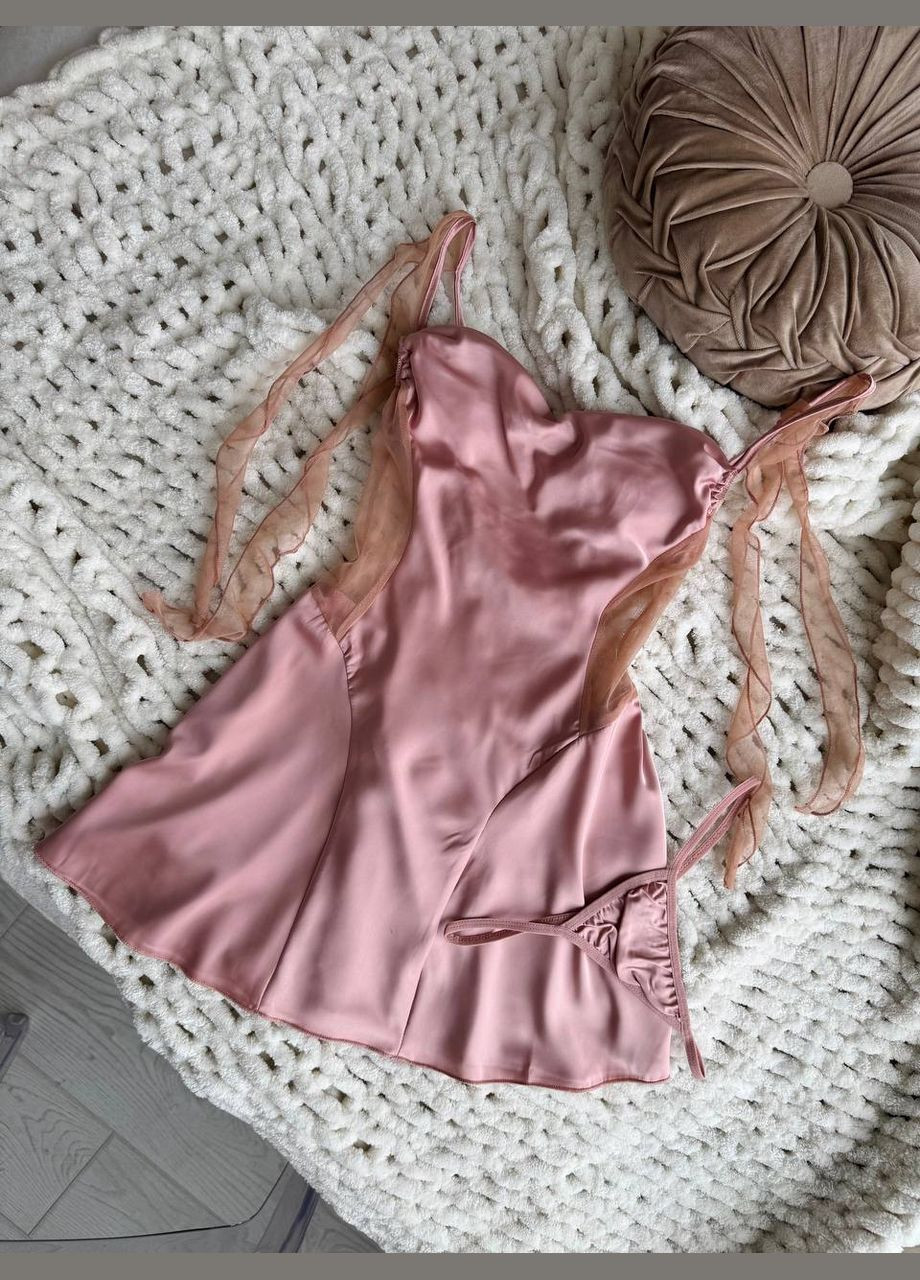 Жіночий комплект нижньої білизни пеньюар, комбінація Simply sexy (318410321)