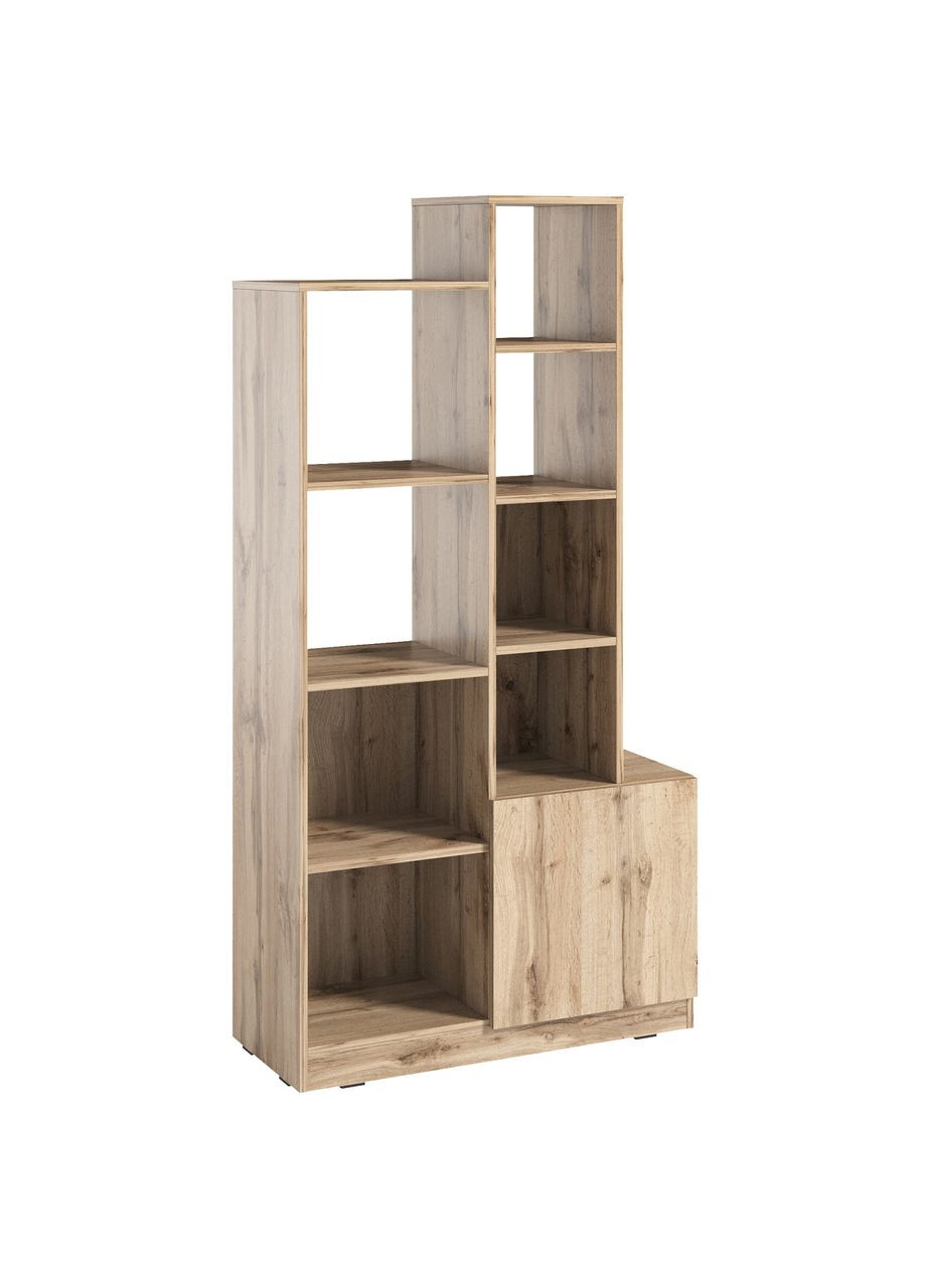 Стелаж полиці для книг та декору з дверцятами PA-0002 від MORELI (342059921)